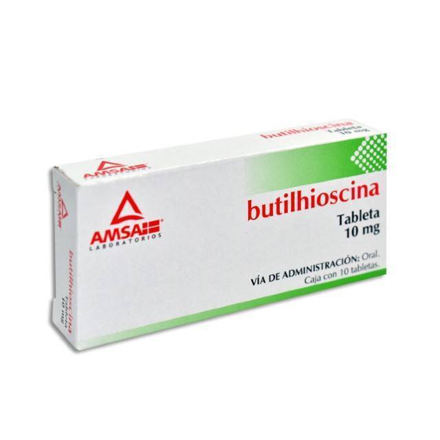 Butilhiocina 10 Mg Tab C /10